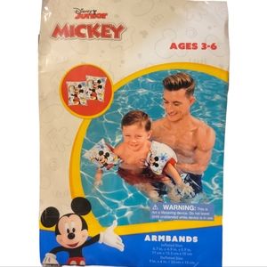 1 Disney Jr Mickey Mouse Bestway Kid's Float Device Armbands 3-6Yrs